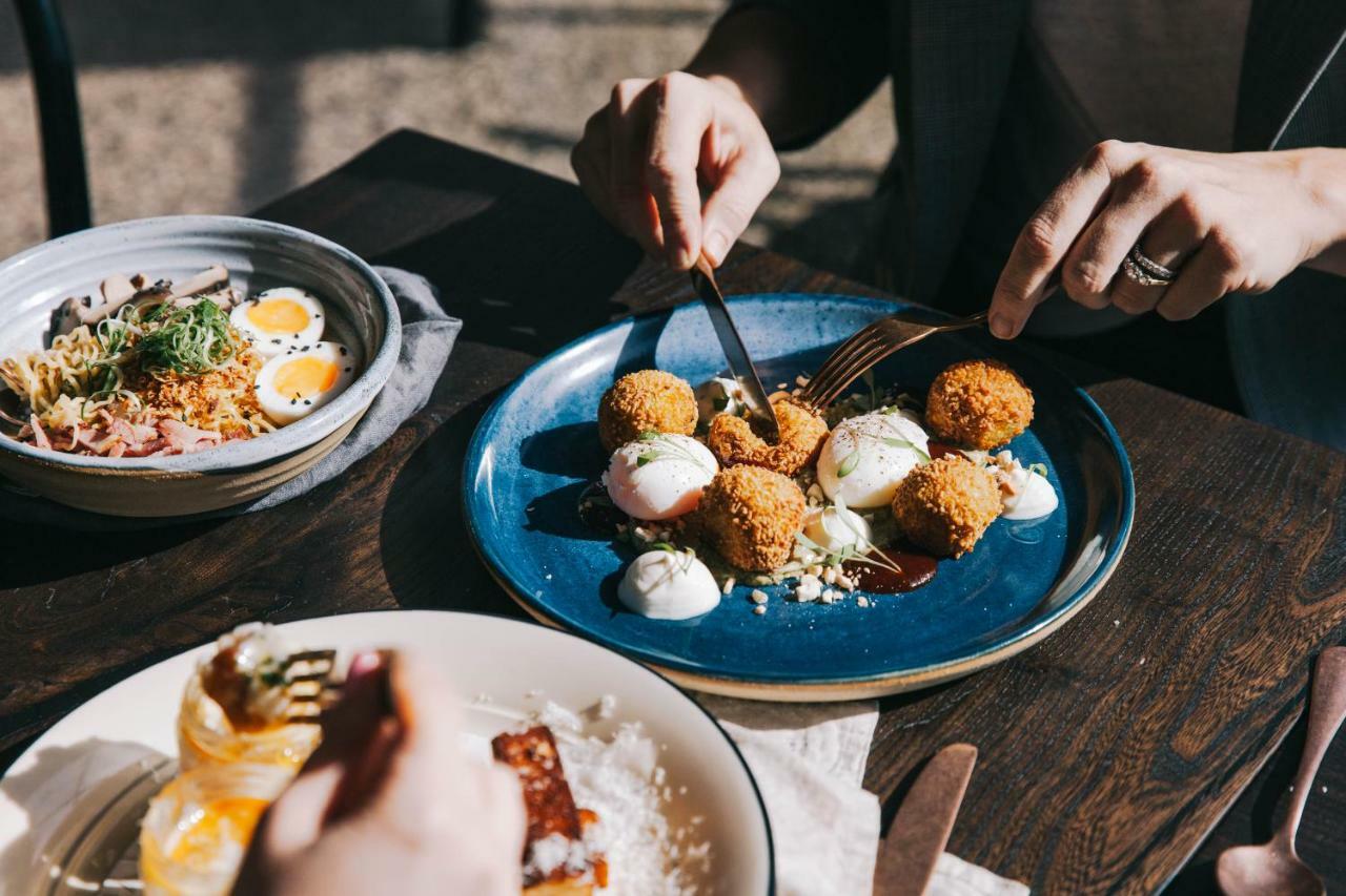 Zagame'S House Hotel Melbourne Exterior photo A plate of scotch eggs