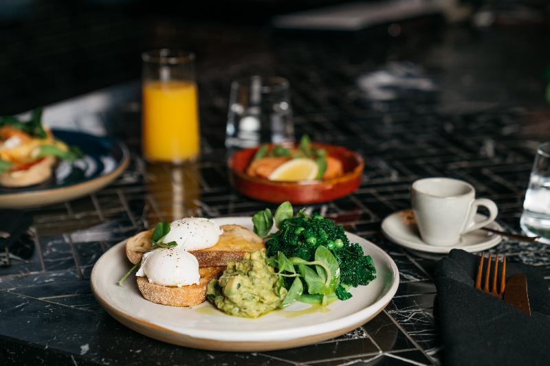 Zagame'S House Hotel Melbourne Exterior photo Avocado and poached egg on toast